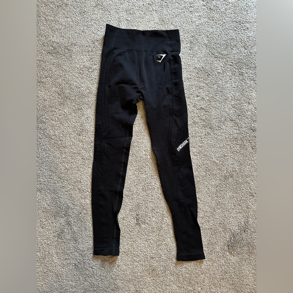Gymshark Black High Waisted Cutout Leggings